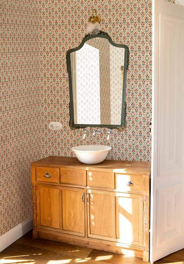Ideas para usar papel pintado en muebles y accesorios