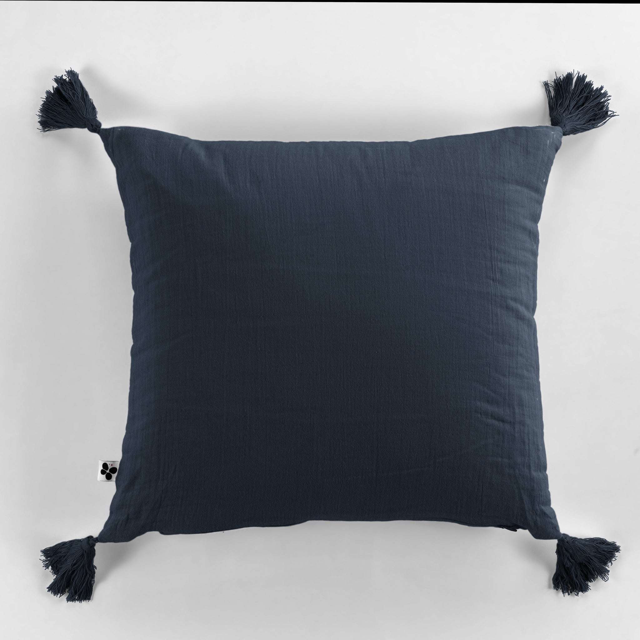 Cojín Gaia Azul Oscuro