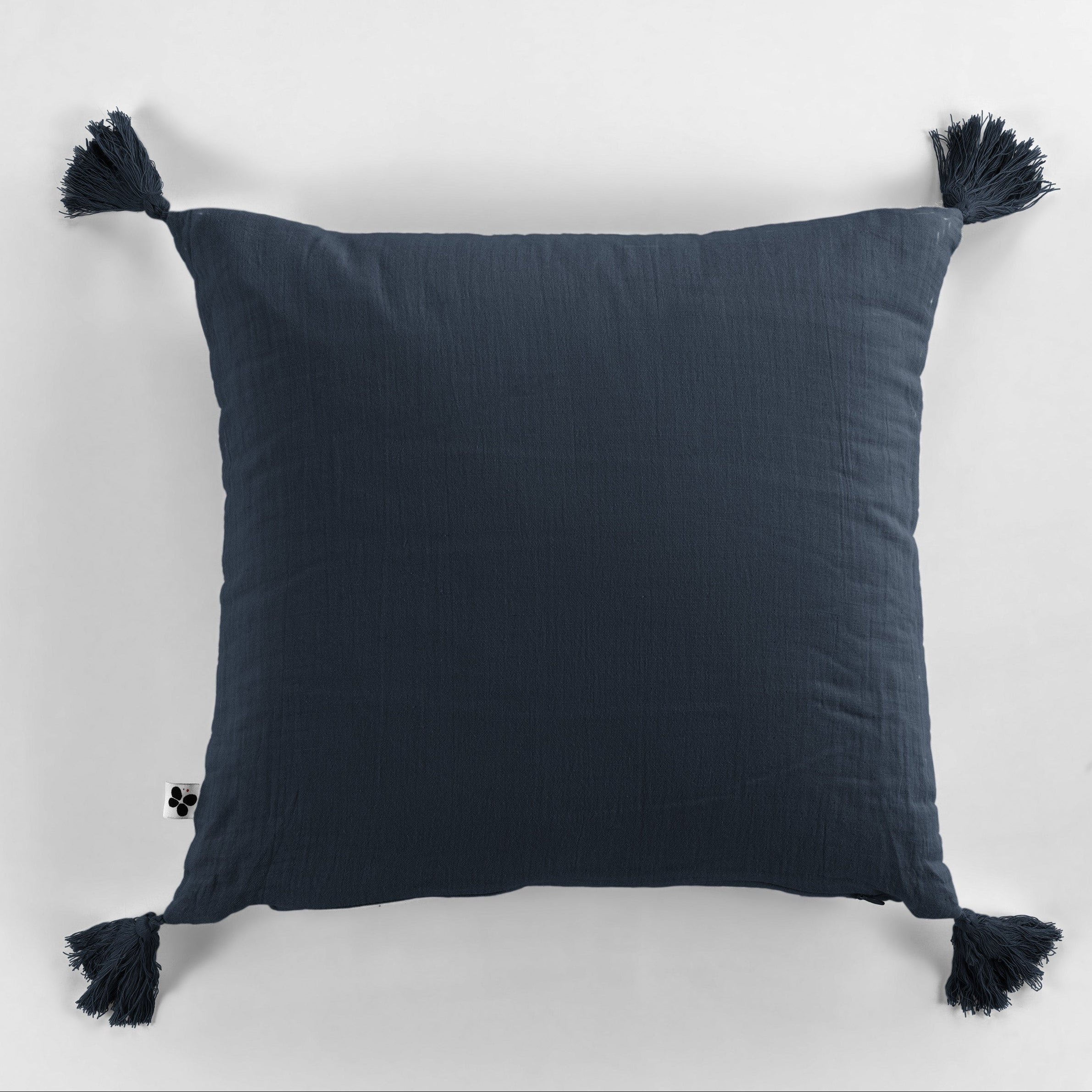 Cojín Gaia Azul Oscuro