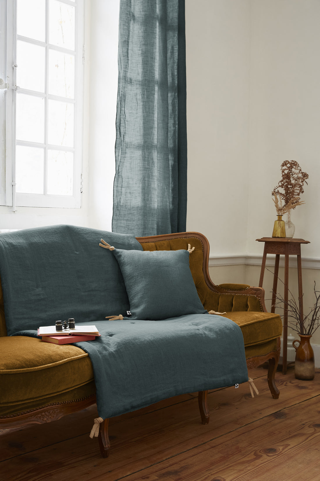 Plaid Soline Gris Oscuro