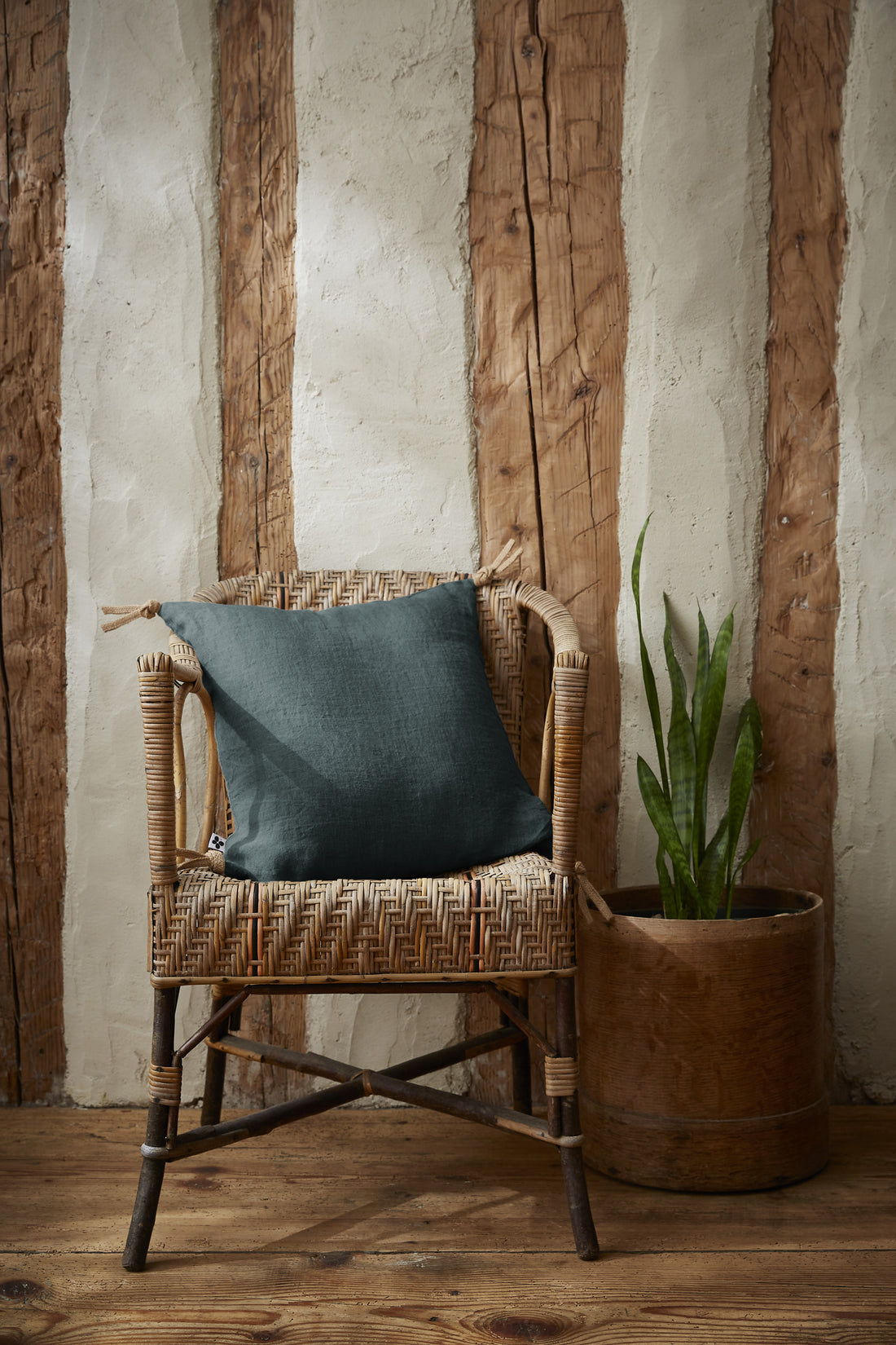 Cojín Soline Gris Oscuro