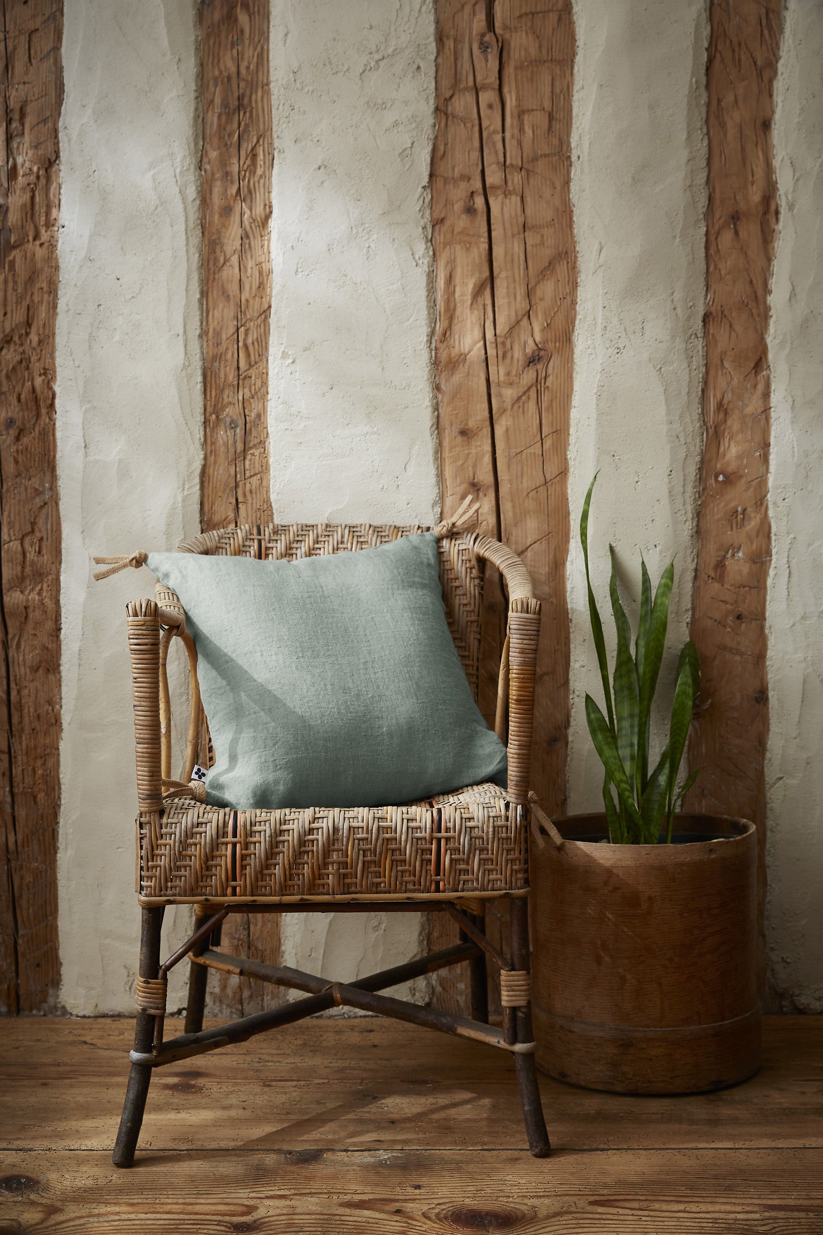 Cojín Soline Eucalipto