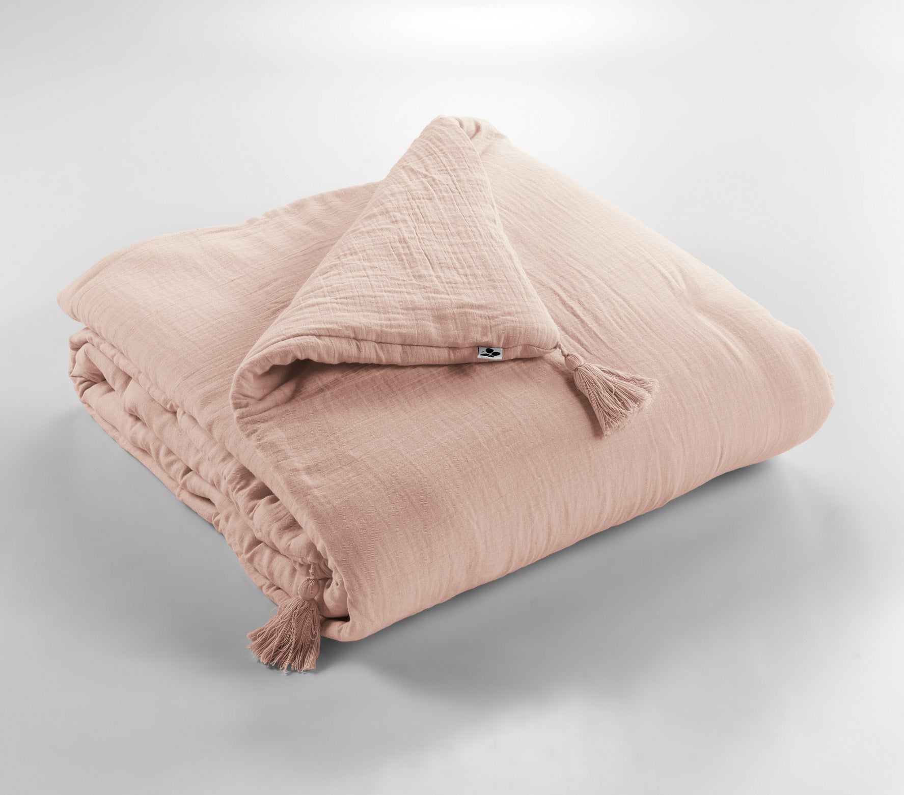 Plaid Gaia Rosa Empolvado