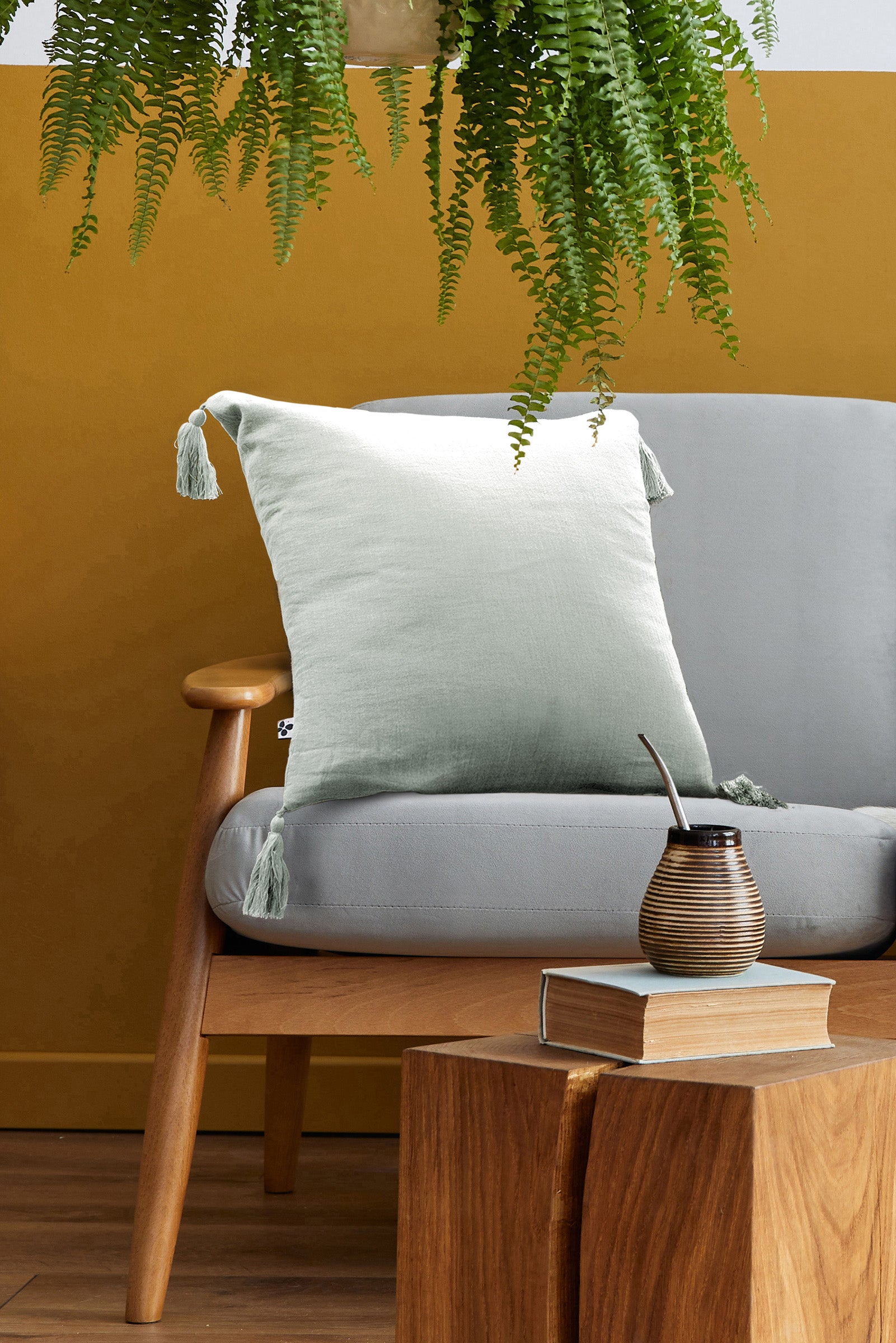 Cojín Gaia Eucalipto