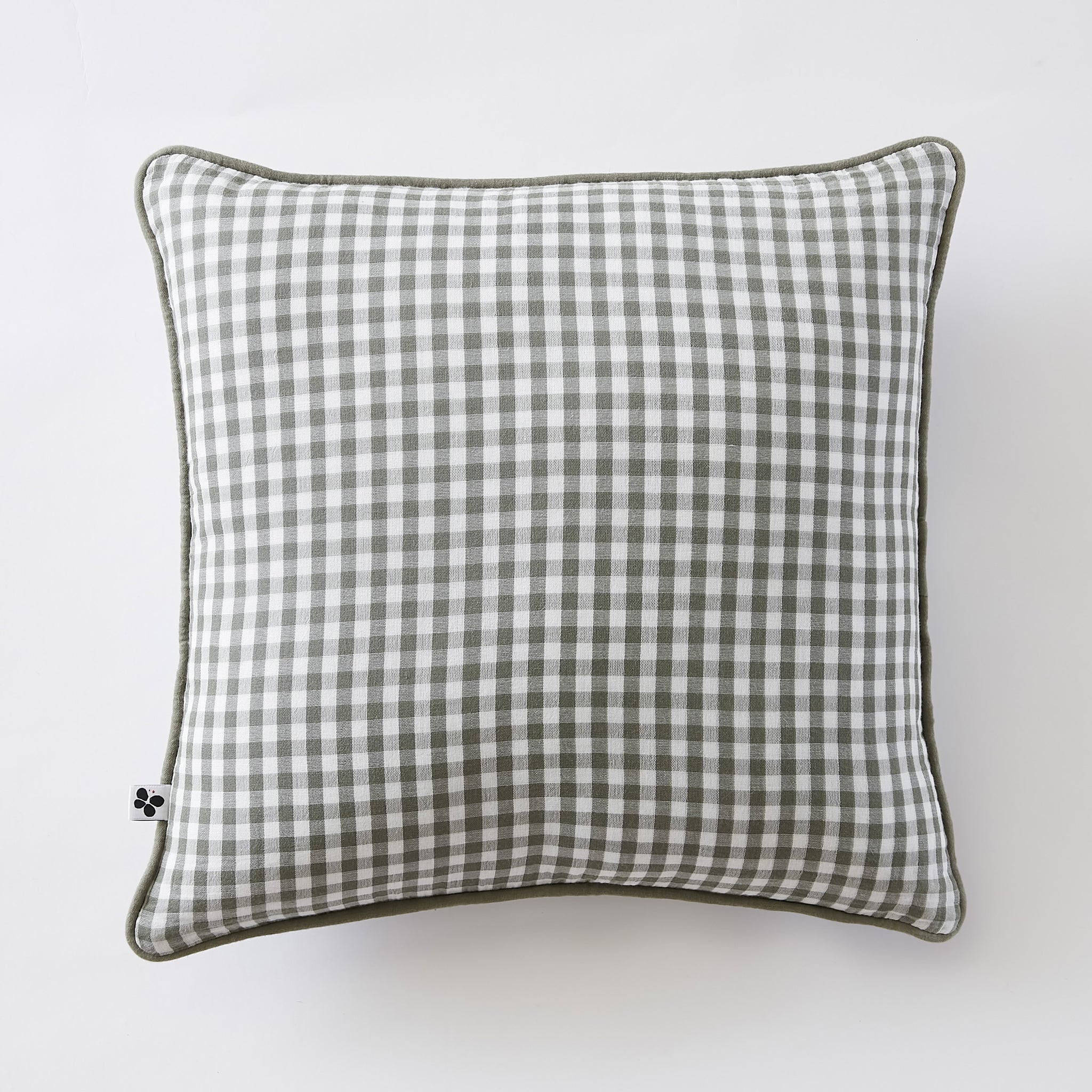 Cojín Gaia Vichy Khaki