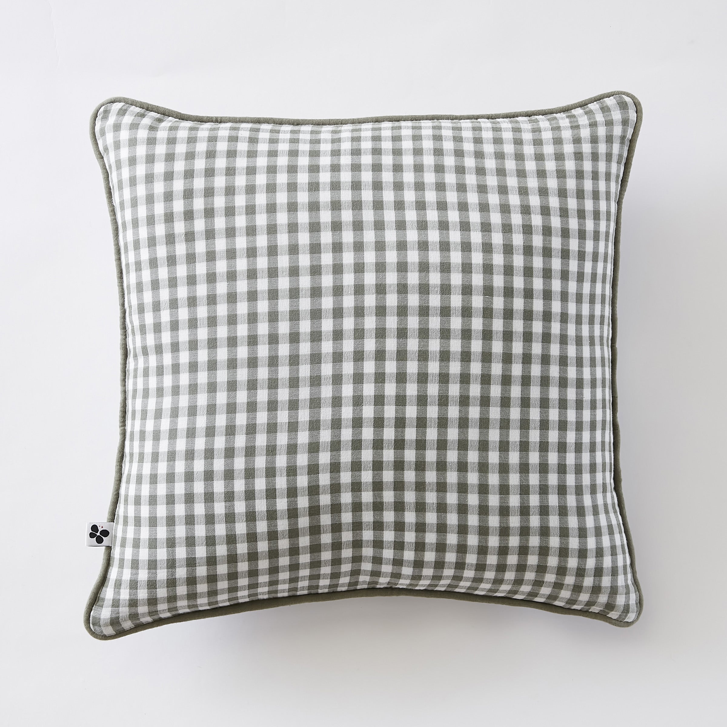 Cojín Gaia Vichy Khaki