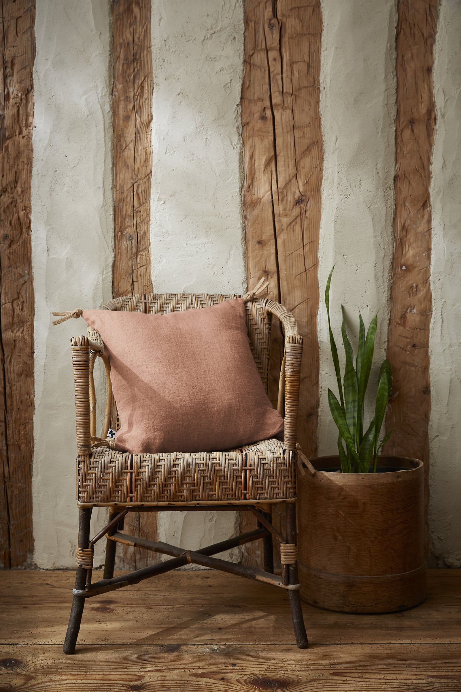 Cojín Soline Rosa Empolvado