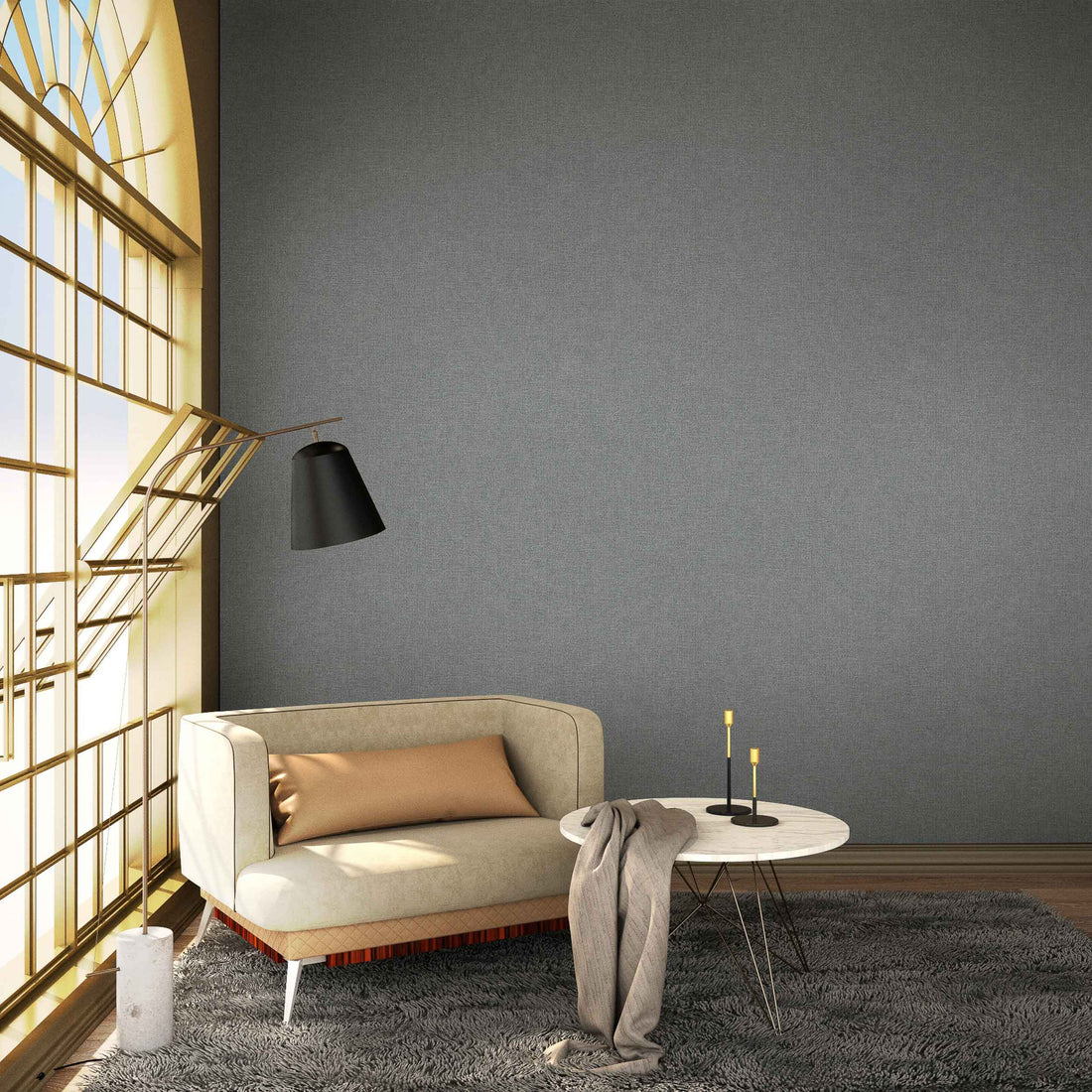 Blended Dark Aluminium