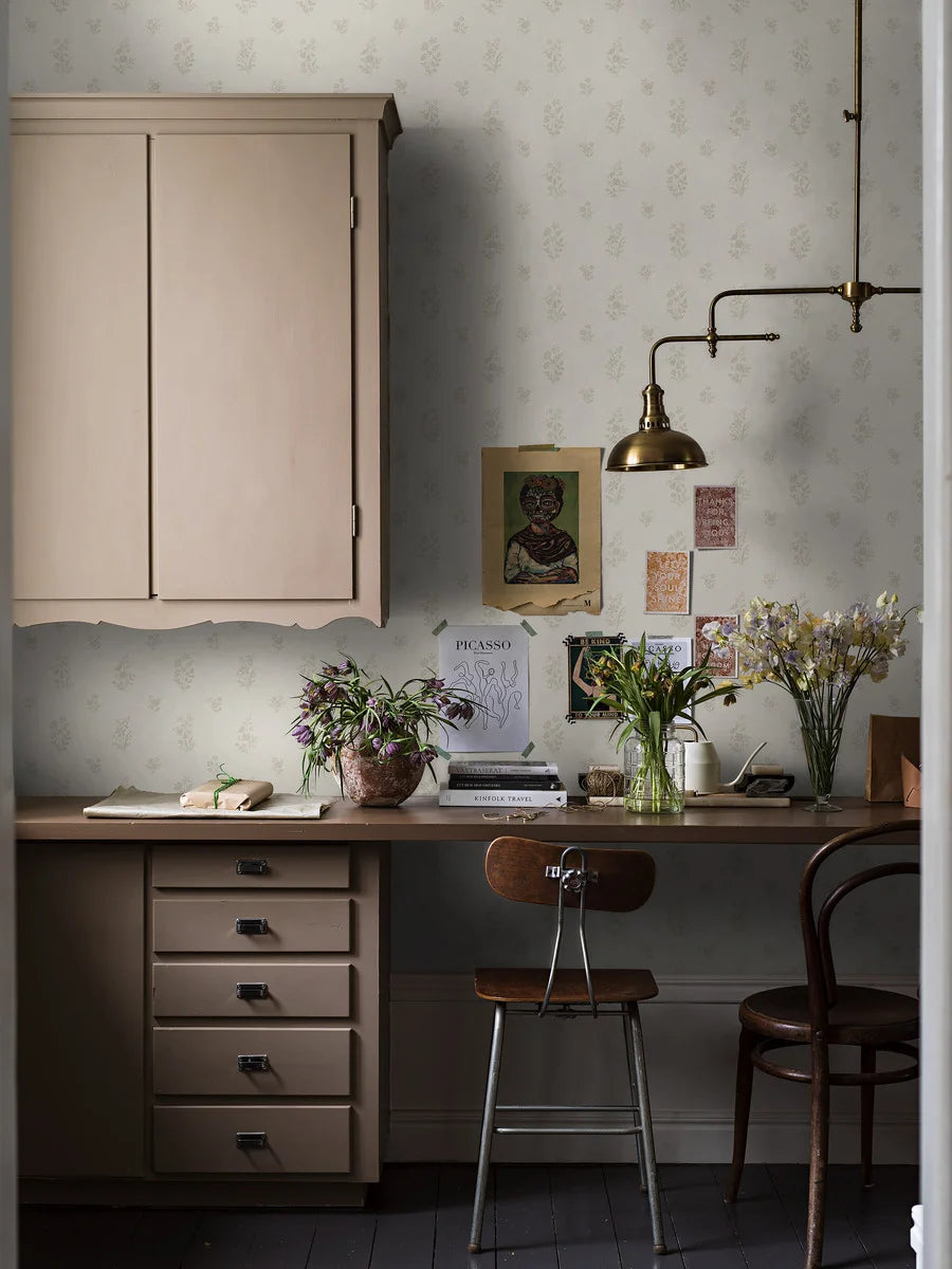 Petit Fleurs Beige