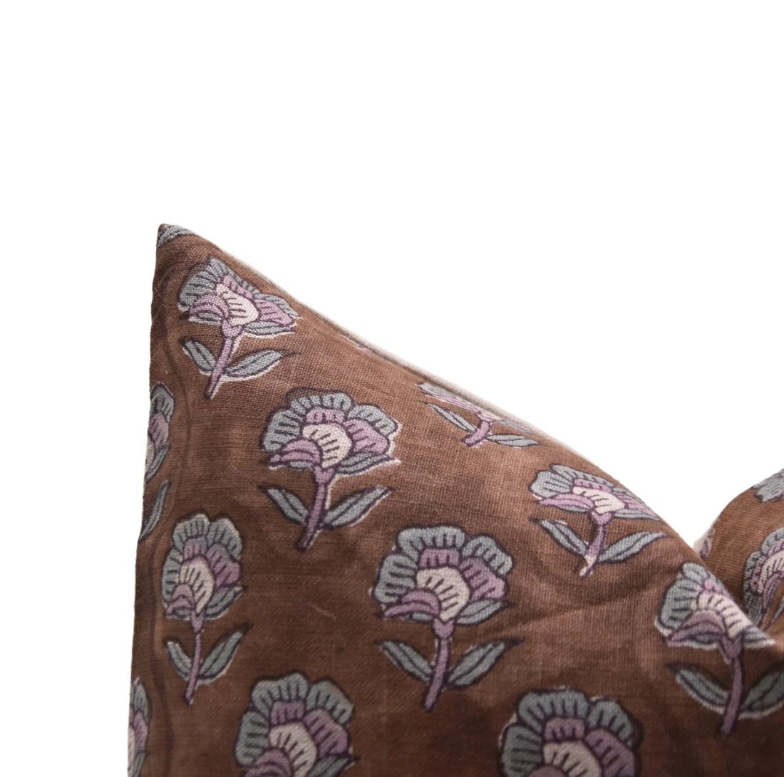 Funda de cojín Rohini Marrón