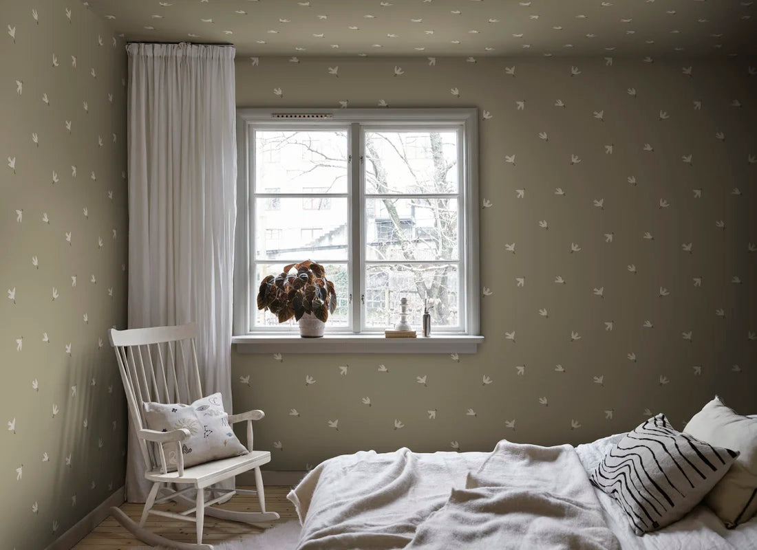 Muestra de Dove Olive Green