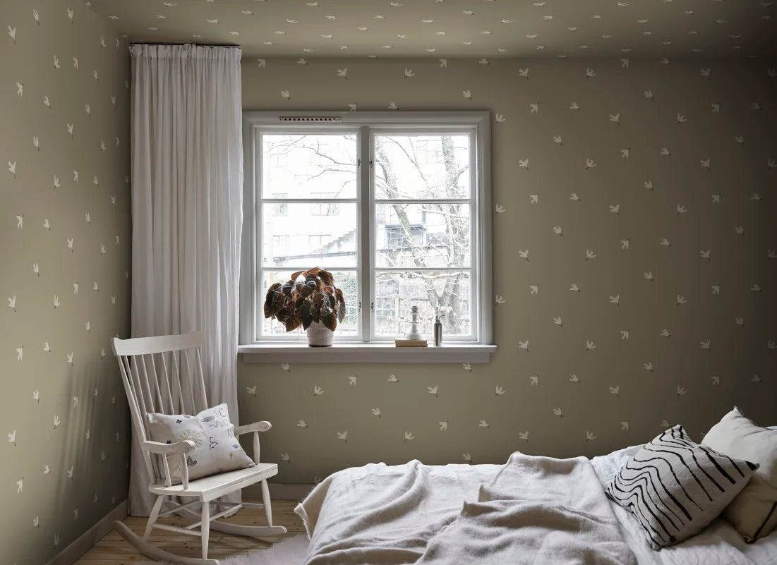 Muestra de Dove Olive Green