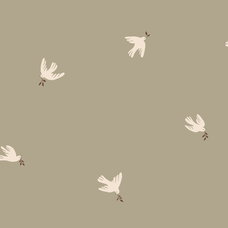 Muestra de Dove Olive Green