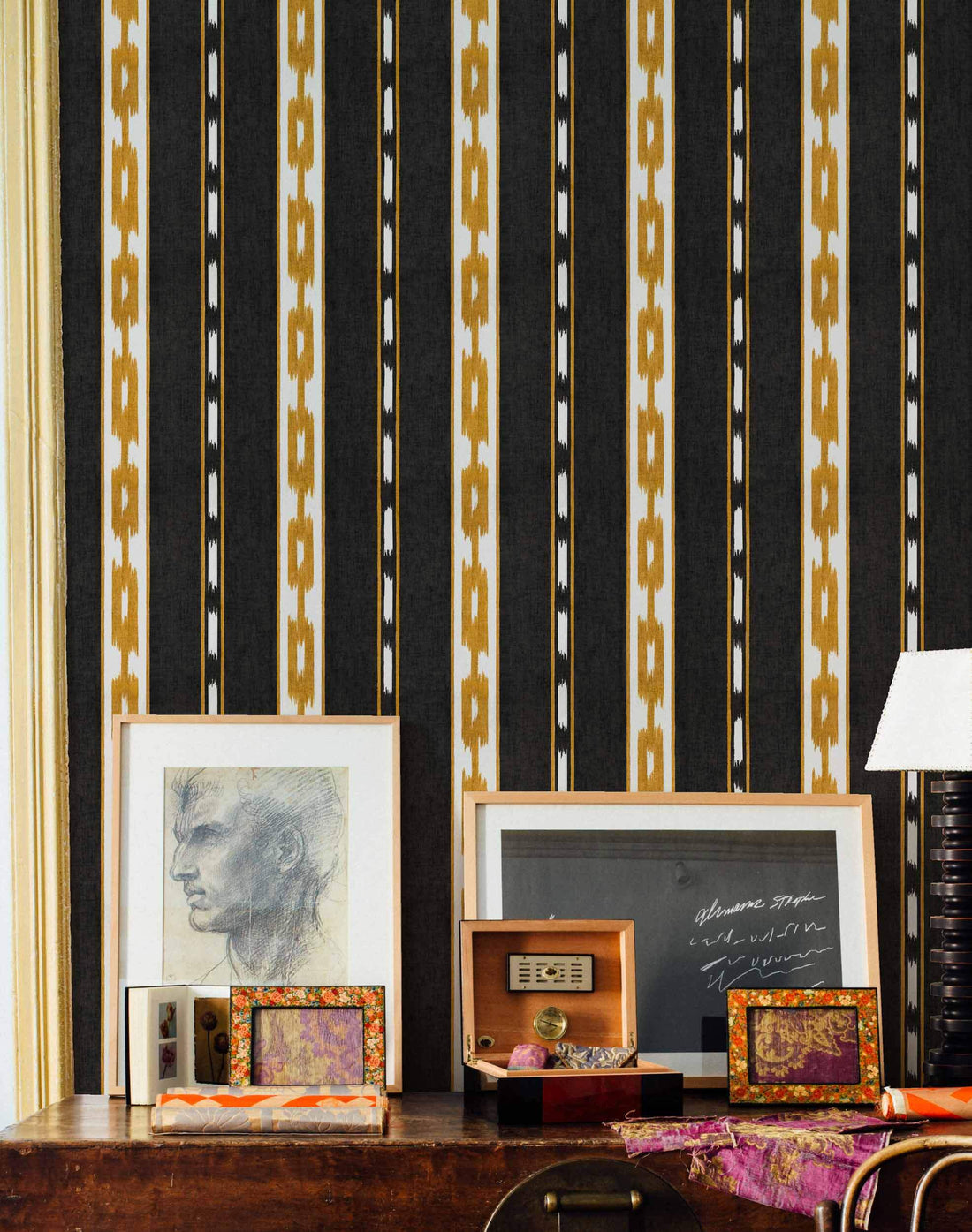 Muestra de Kente Black